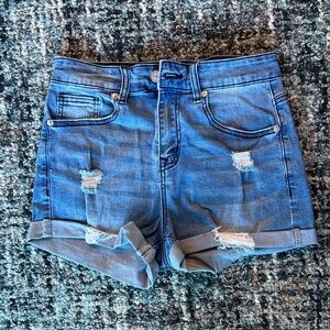 Denim Blue Women's Shorts